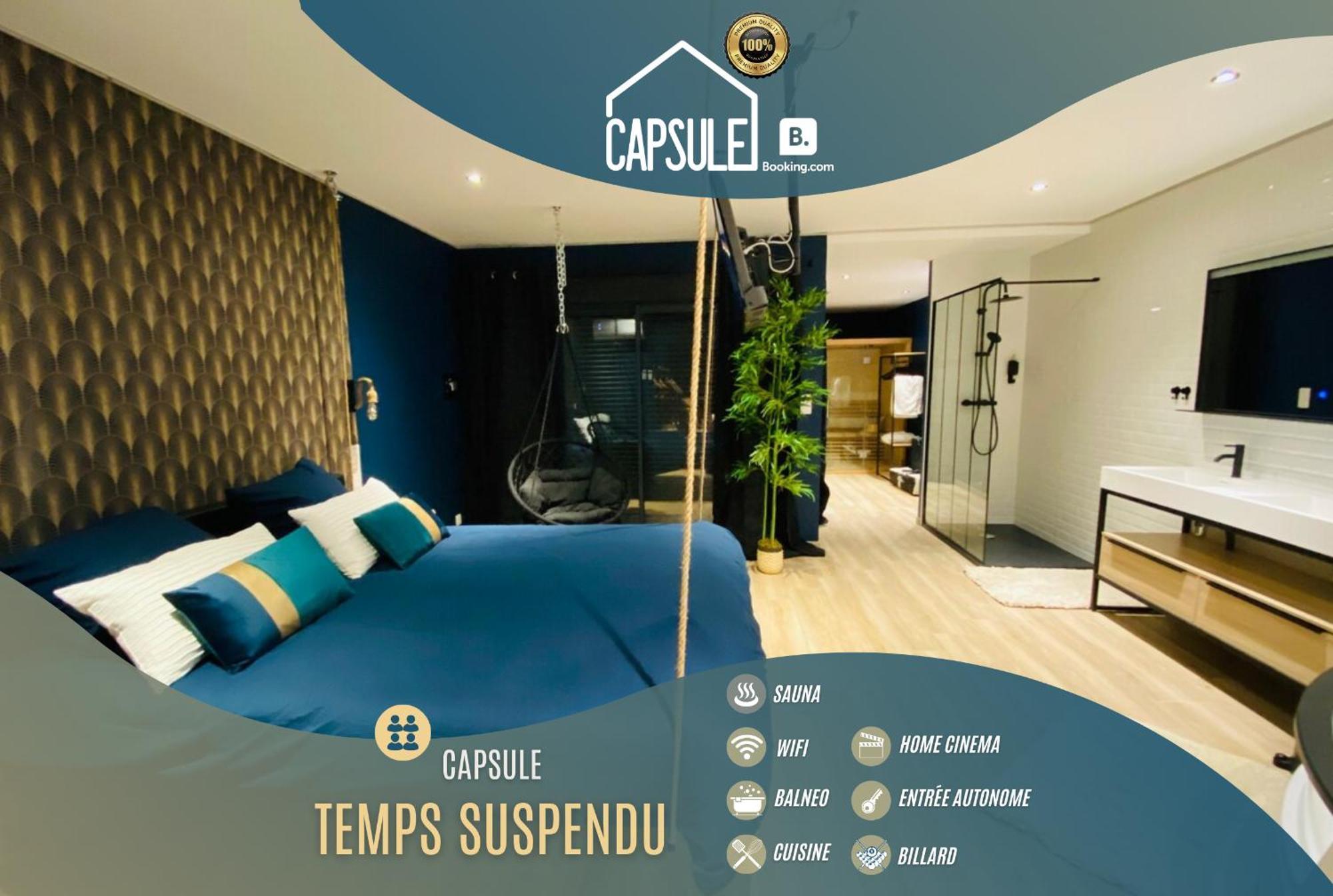 Capsule Temps Suspendu - Balneo, Home Cinema & Billard Валансьен Экстерьер фото